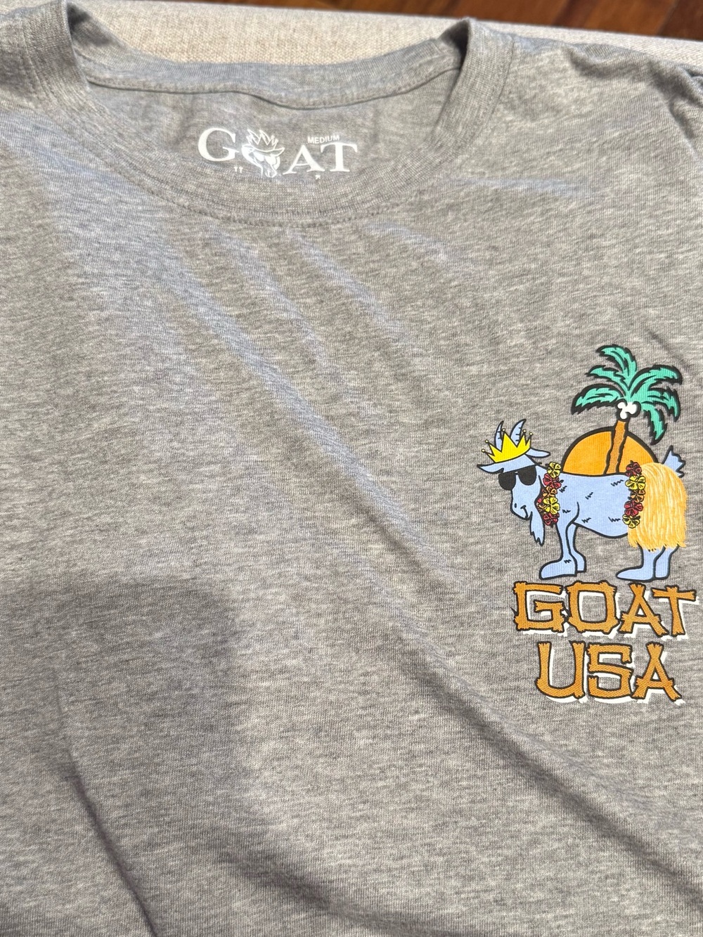 Unisex GOAT USA short sleeved tee